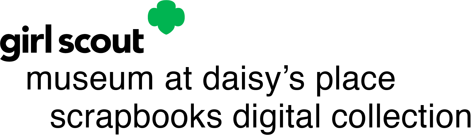 The Girl Scout Museum at Daisy's Place Scrapbooks Digital Collection